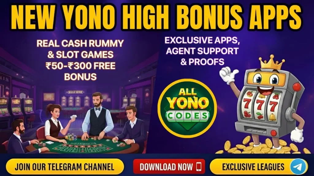 Top Yono Games List 2026 – Best Yono Earning Apps & Platforms 2 yono rummy banner
